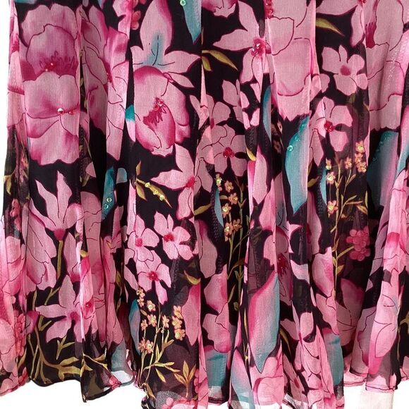 ICE silk mini skirt size 12.  0715 - Picture 3 of 7